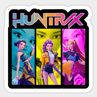 Kpop Demon Hunter Huntrix Girls Sticker